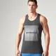 Myprotein Pánske Tag Stringer Tielko – Sivé