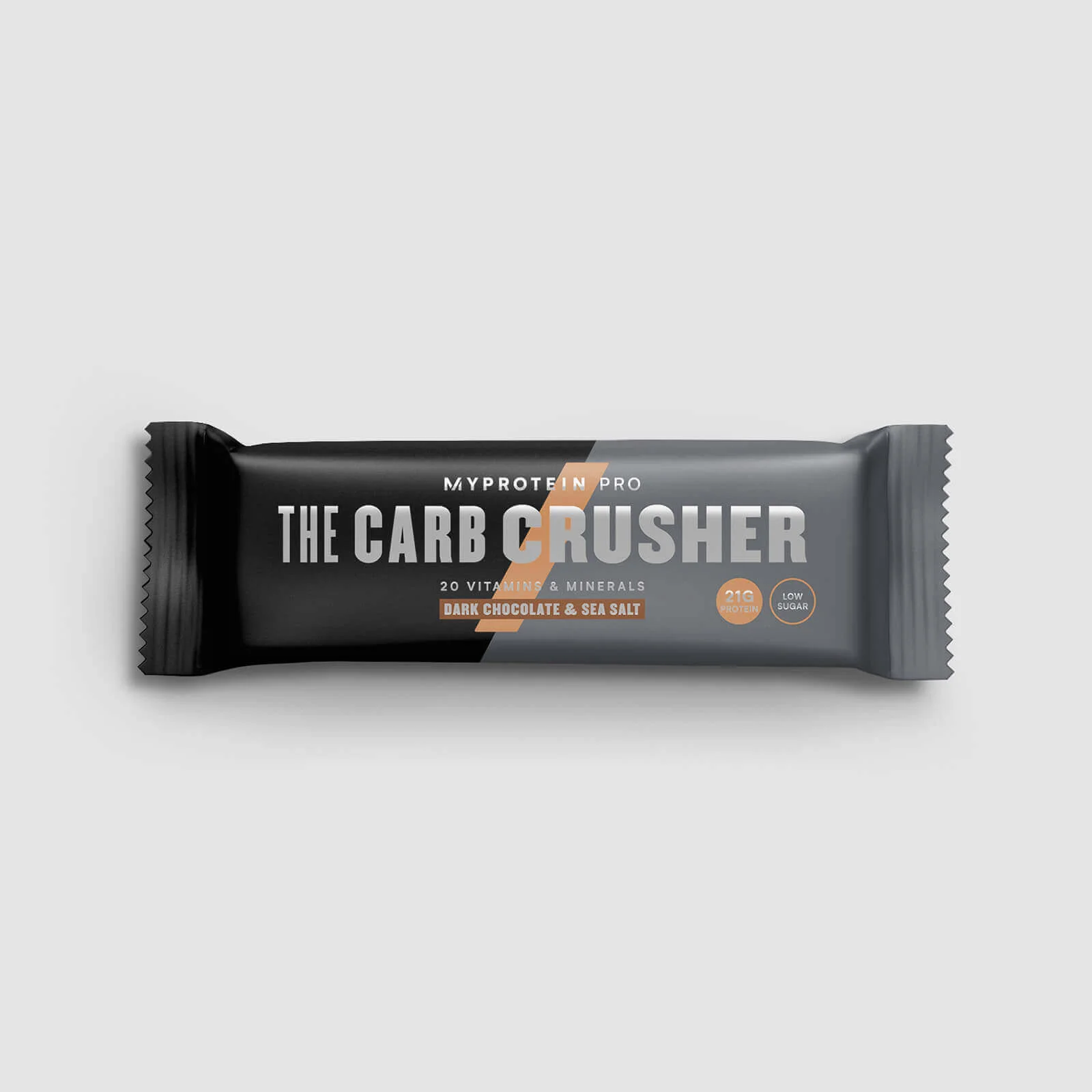 Carb Crusher (Vzorka) - 60g - Tmavá čokoláda a morská soľ Obrázok 1