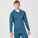 Form Mikina Na Zips - Petrolejovo Modrá