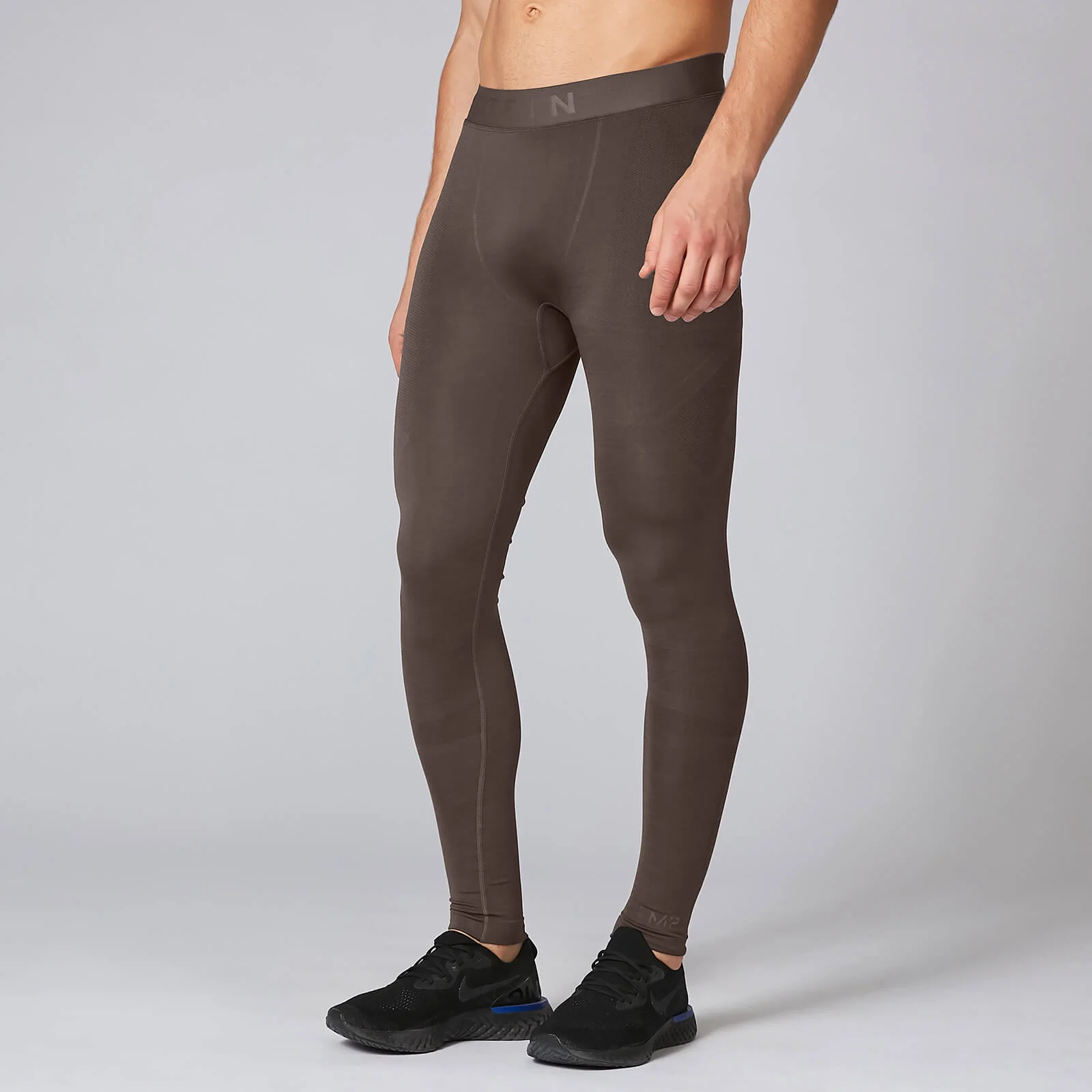 Legíny Elite Seamless - Hnedé - XS Obrázok 1