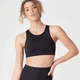 Shape Seamless Ultra Športová Podprsenka – Čierna