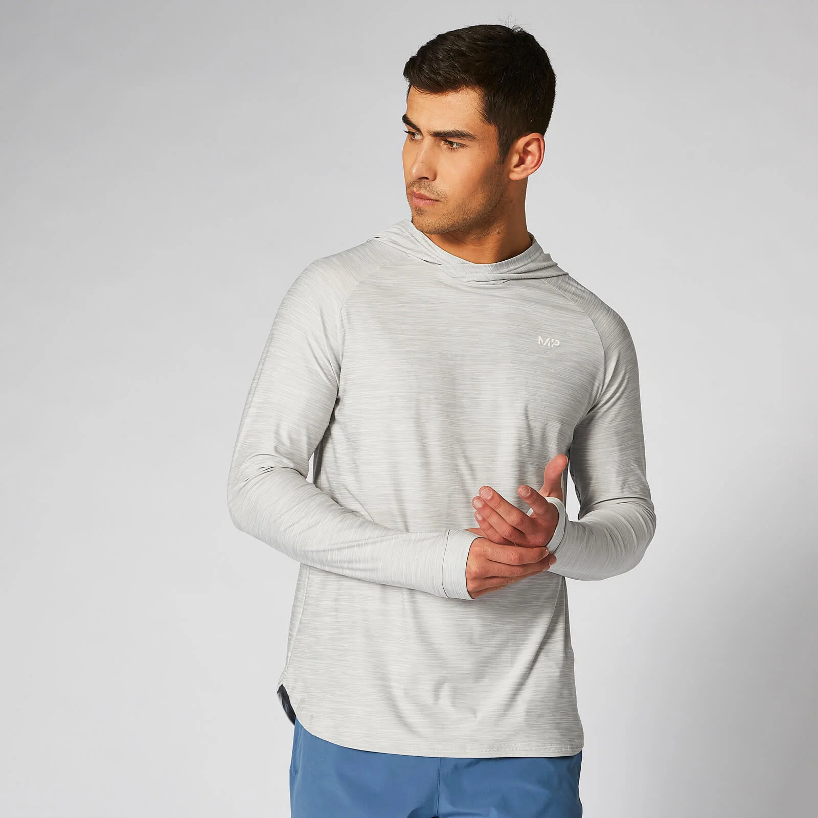 Dry-Tech Infinity Mikina – Strieborná - XS Obrázok 1