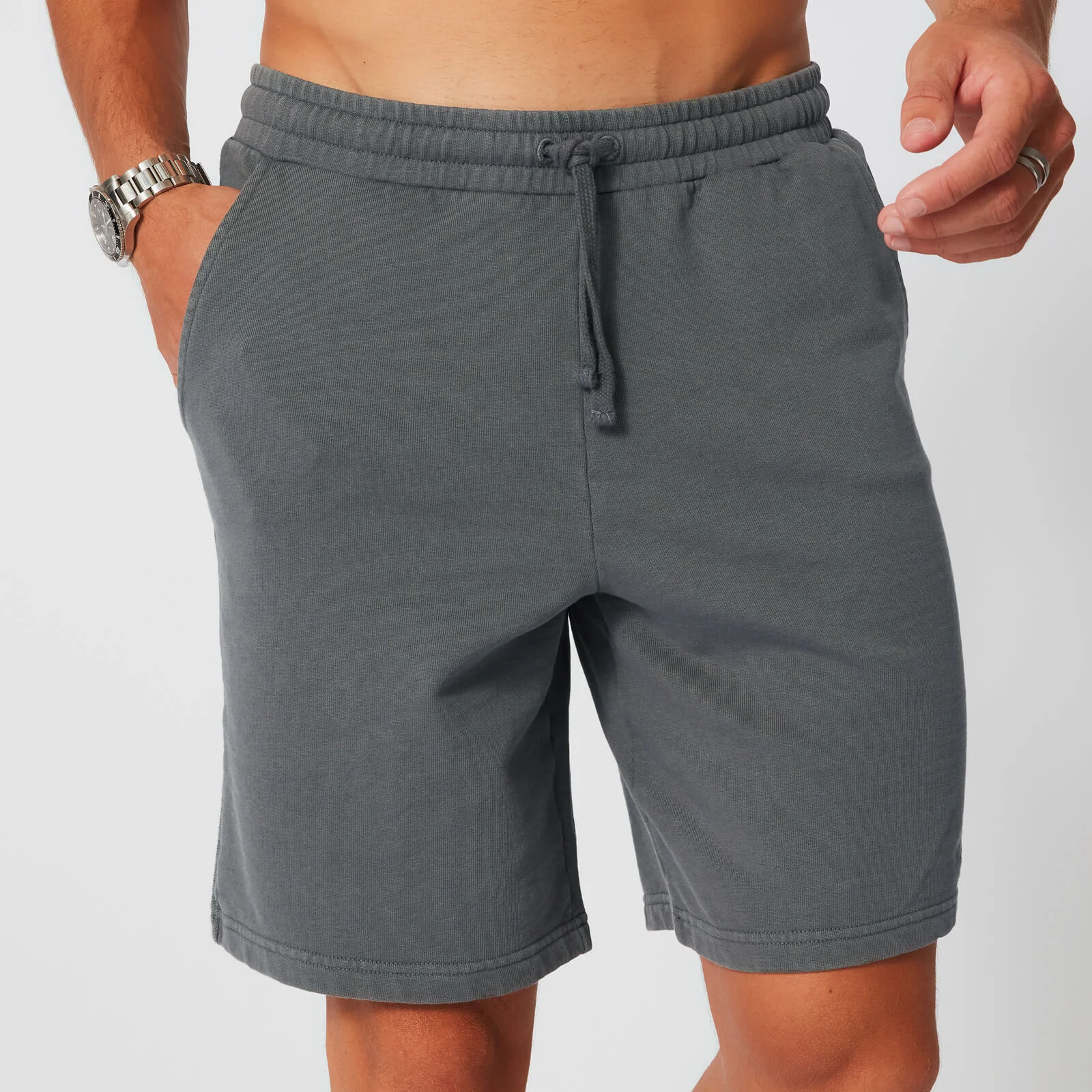 Washed Kraťasy - Sivé - XS Obrázok 1