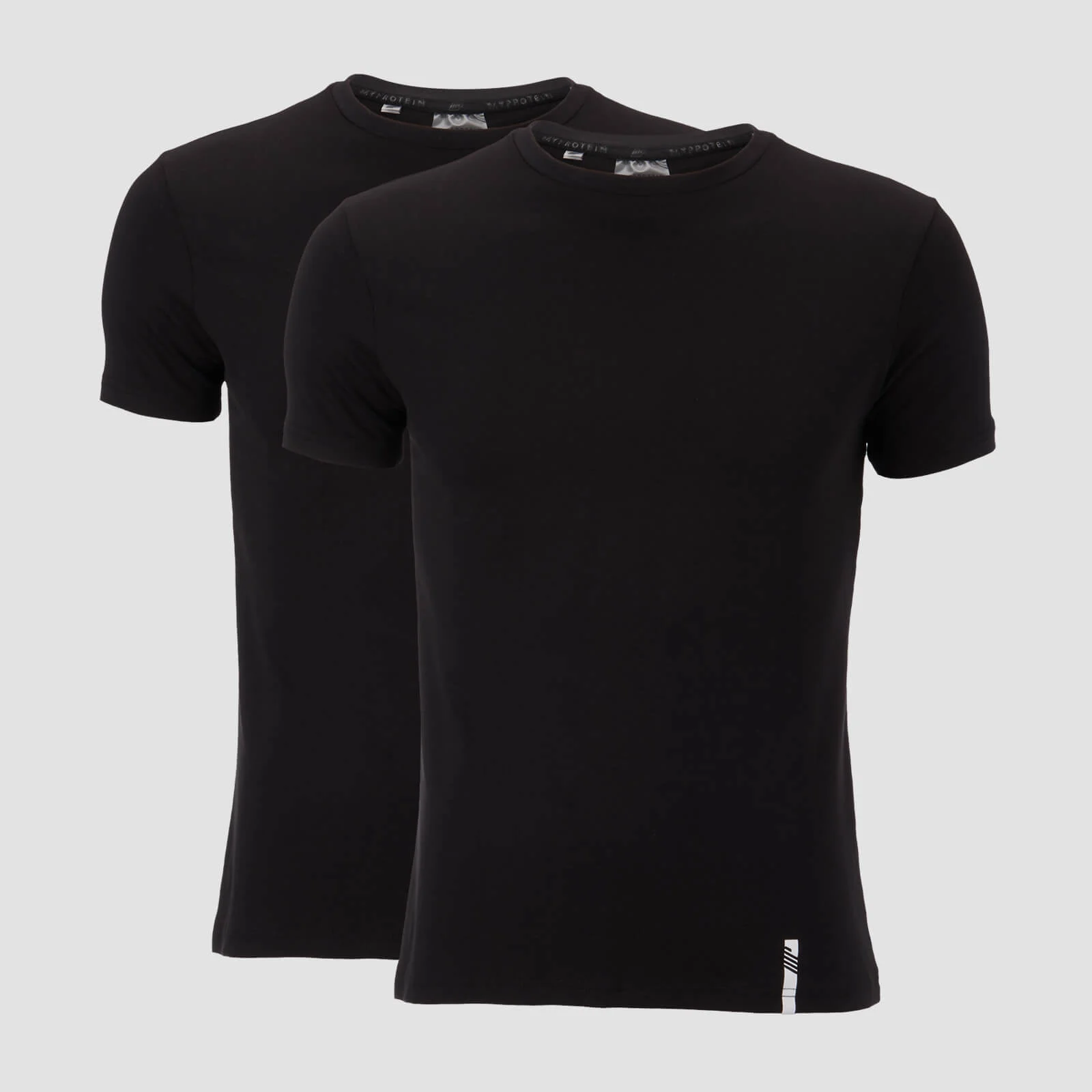 2 Luxe Classic Tričká - Čierne/Čierne - XS Obrázok 1