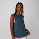 Rib Drop Armhole Tielko - Tmavomodré