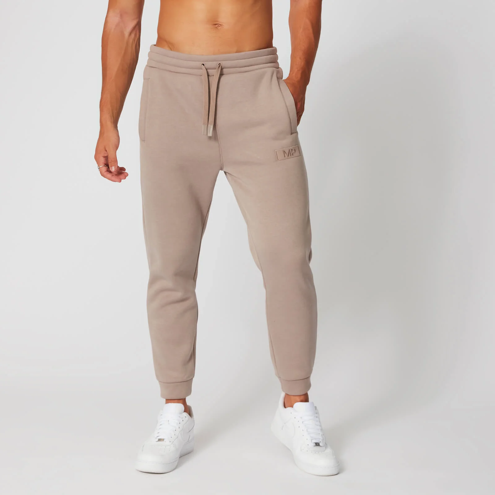 Luxe Ležérne Flísové Tepláky - Hnedé - XS Obrázok 1