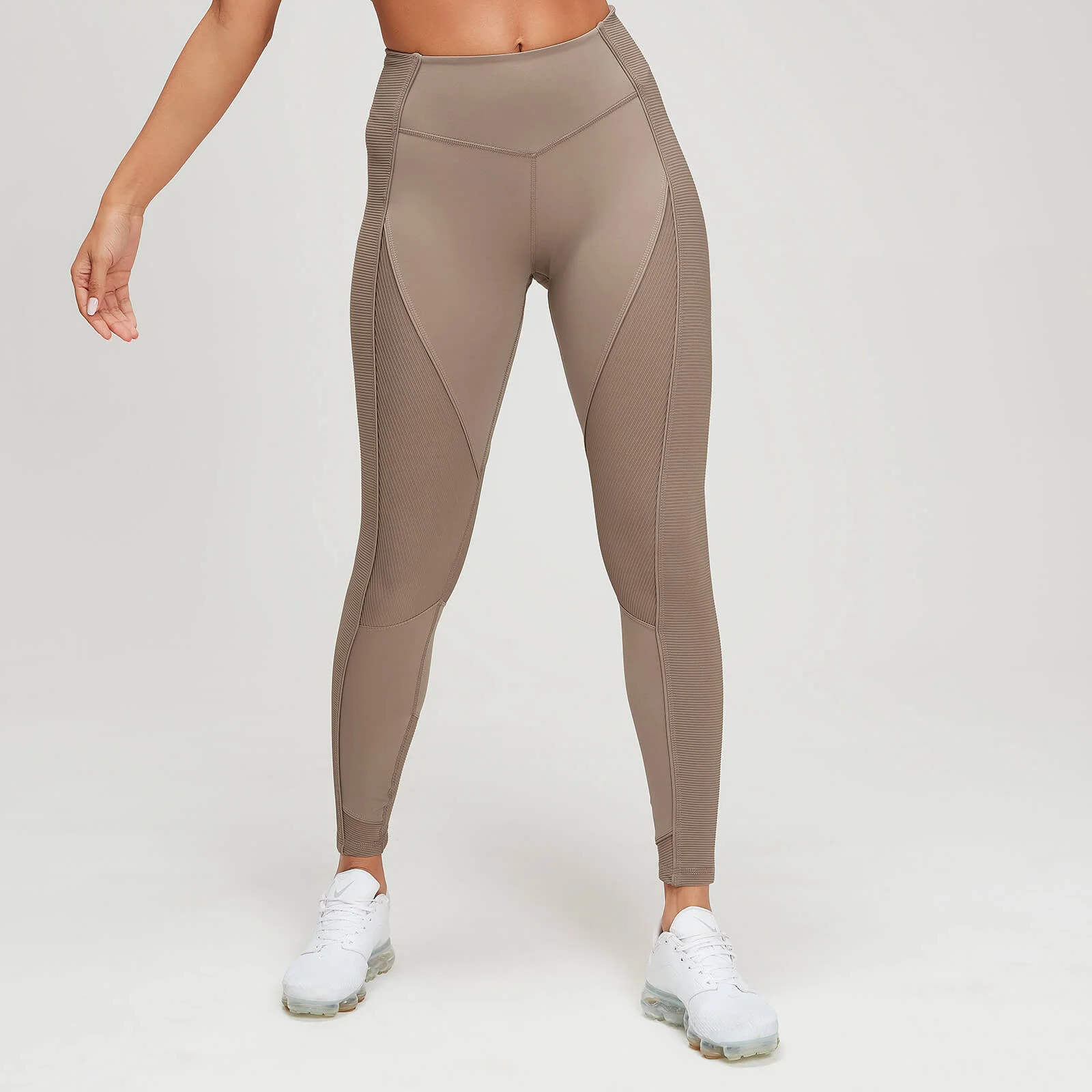 MP Women's Textured Training Leggings - Praline - XS Obrázok 1