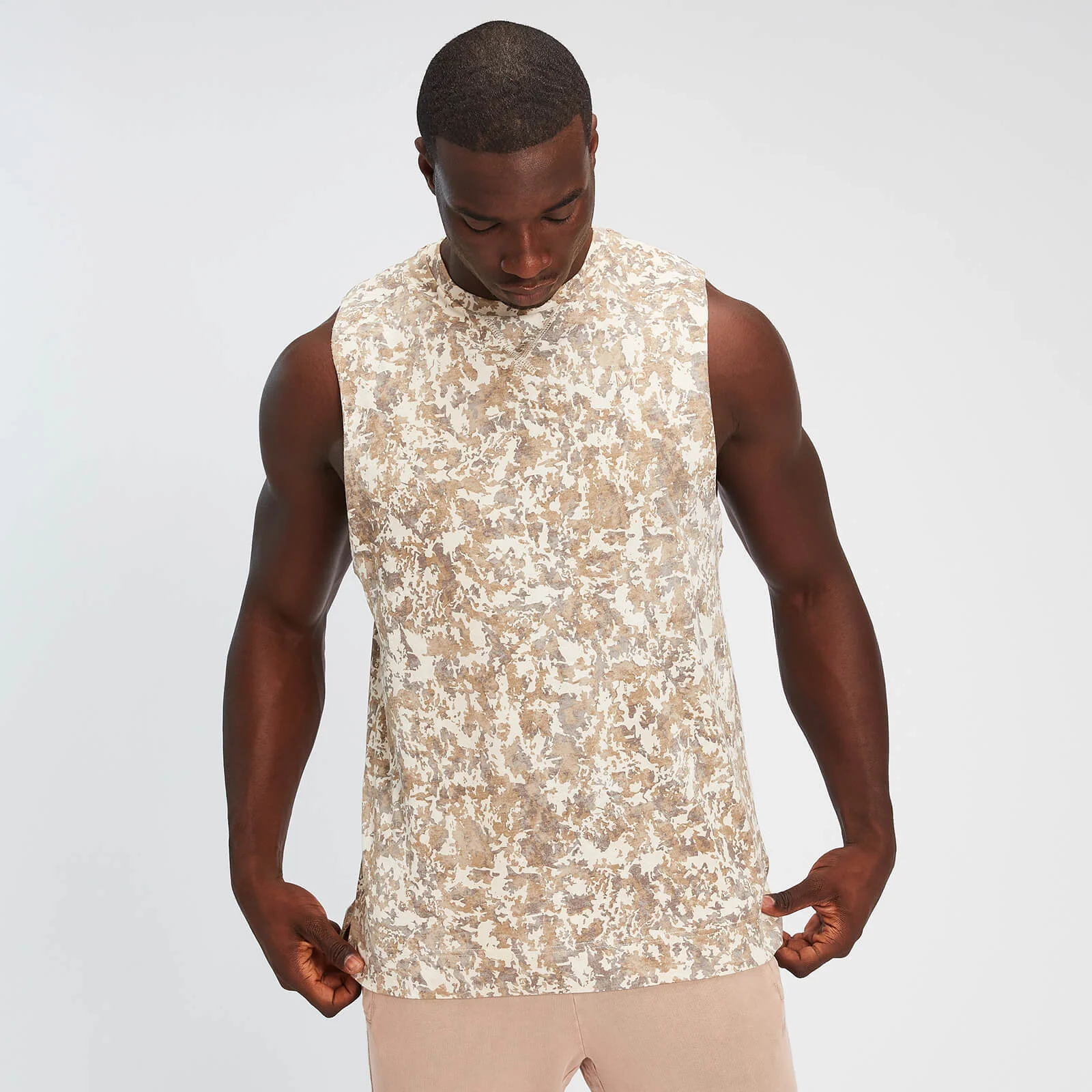 MP Pánske tréningové tielko - Maskáčové - XS Obrázok 1