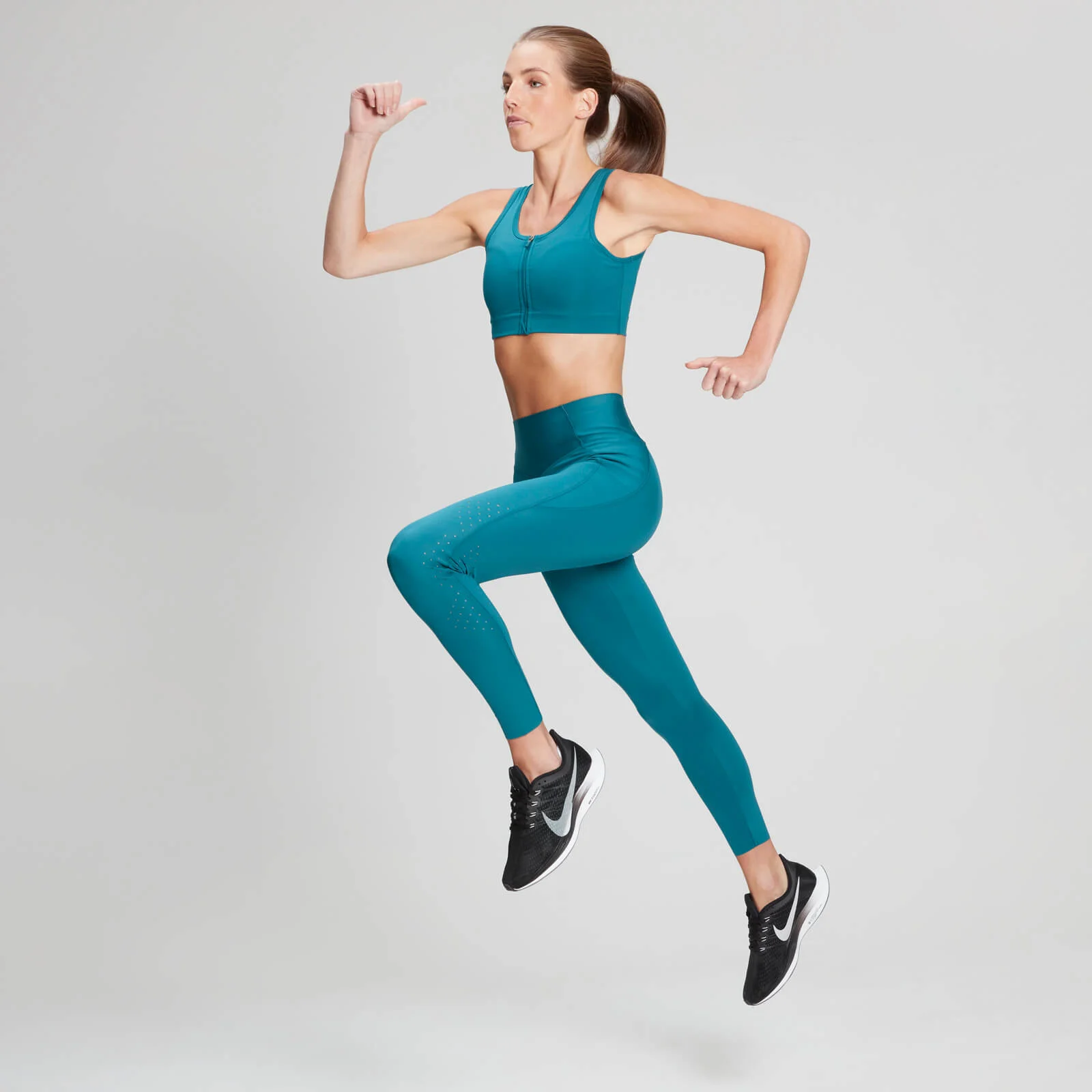 MP Dámske tvarujúce legíny Velocity - Tmavomodré - XS Obrázok 1