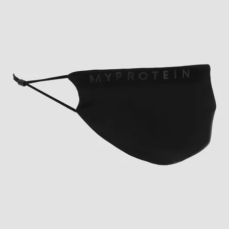 Myprotein Rúško na tvár s vymeniteľným filtrom - Čierne
