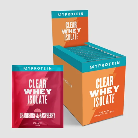 Clear Whey Izolát — Vzorky