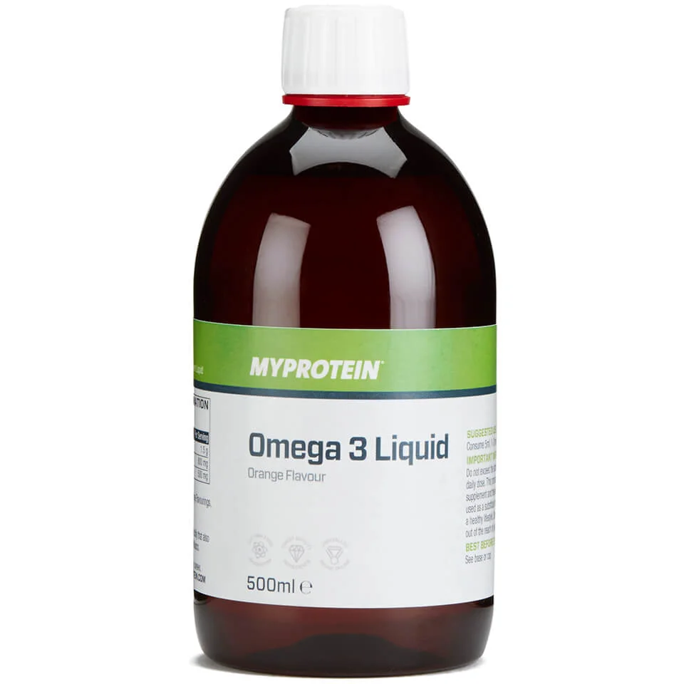 Omega 3 Tekutina - 500ml - Jahodová Obrázok 1