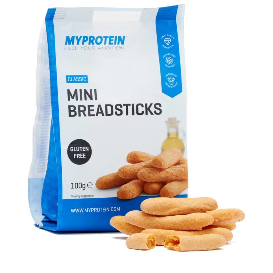 Bezlepkové Mini Breadsticks Tyčinky - 100g - Classic Obrázok 1