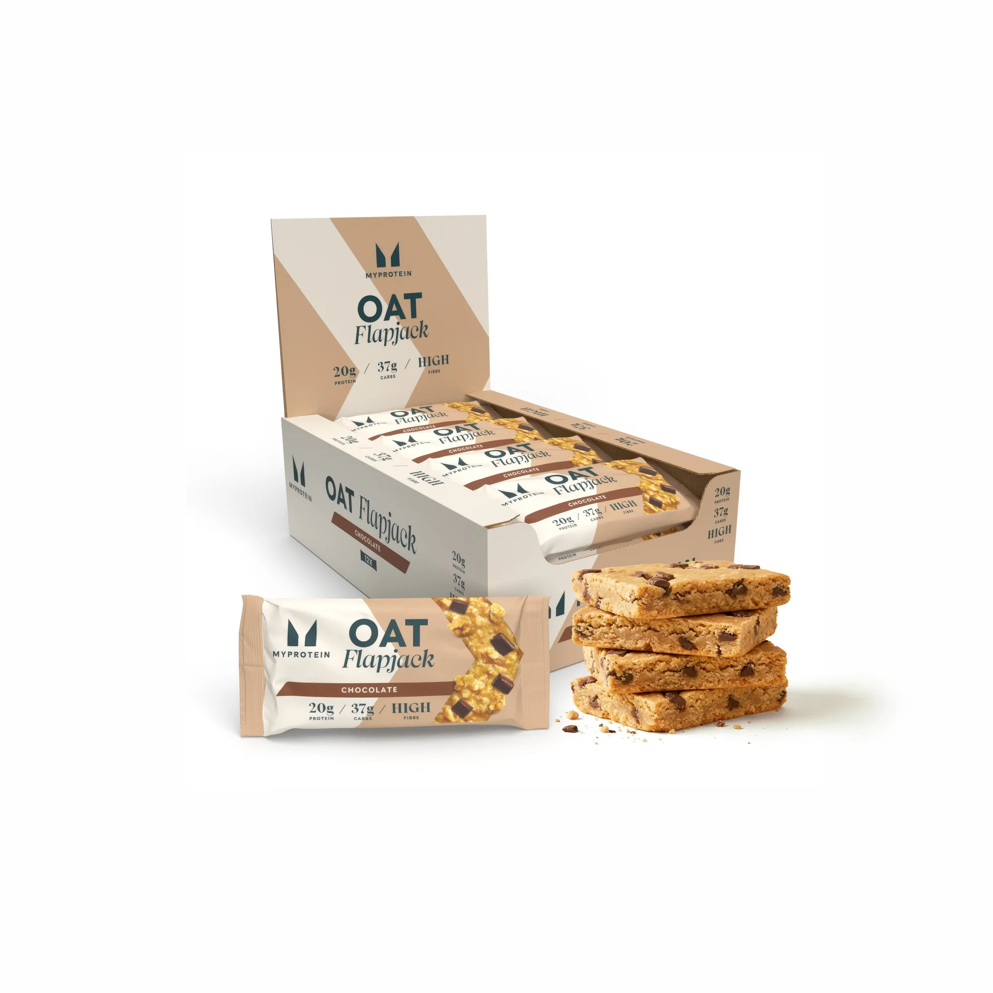 Proteínový Flapjack - Chocolate Chunk Obrázok 1