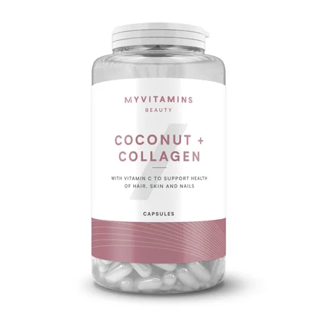 Kapsuly s kokosovým olejom a kolagénom - 180 CAPSULES - 90Porcií