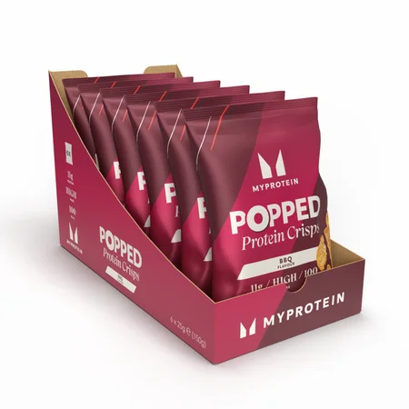 Bielkovinové chrumky Popped Protein Crisps