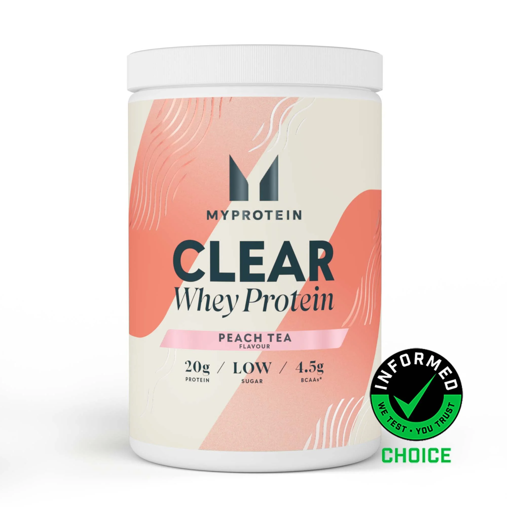 Clear Whey Proteín - 500g - 20Porcií - Peach Tea Obrázok 1