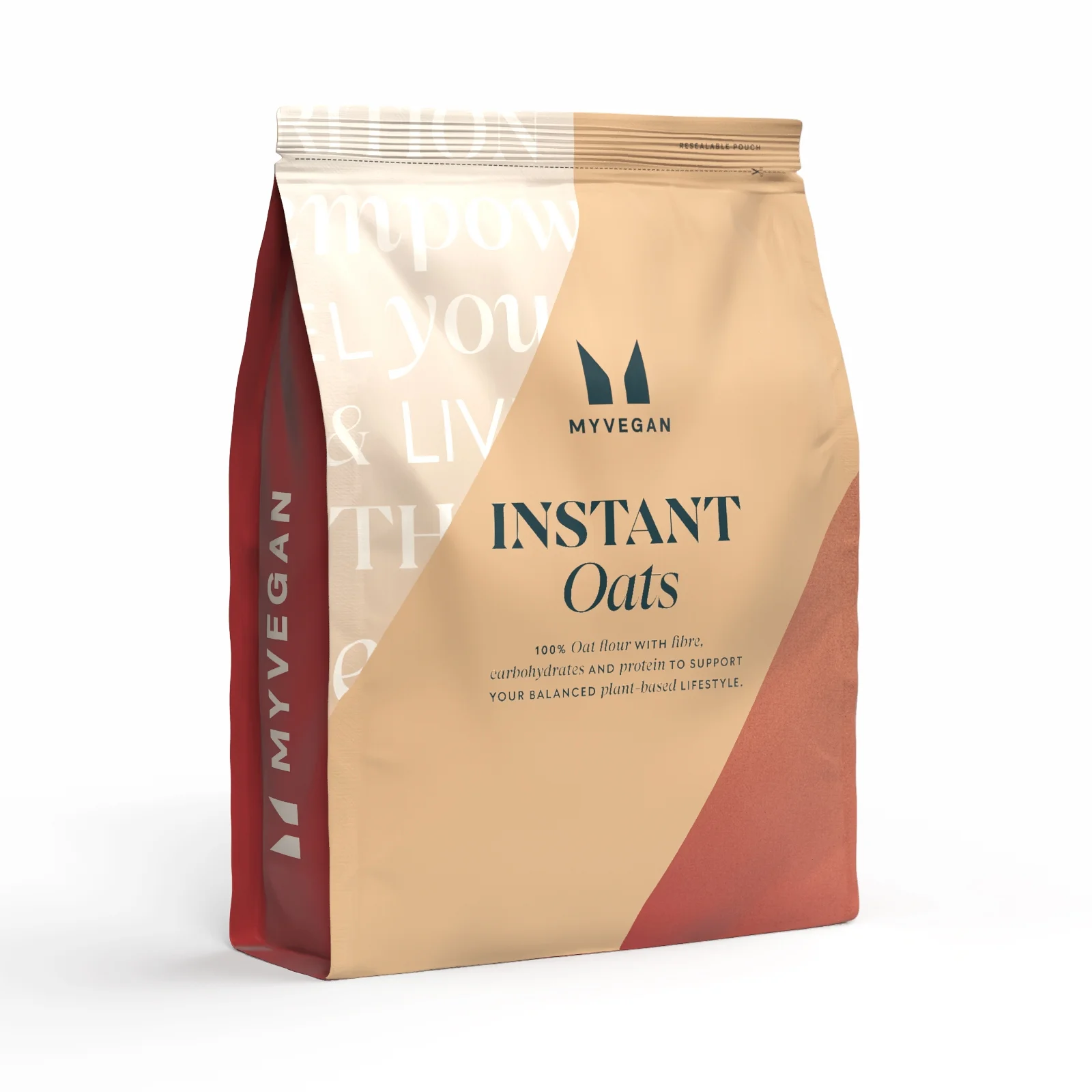100% Instantné Ovsené Vločky - 2.5kg - Neochutený Obrázok 1