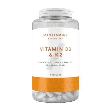 Vitamín D3 a K2 v kapsulách