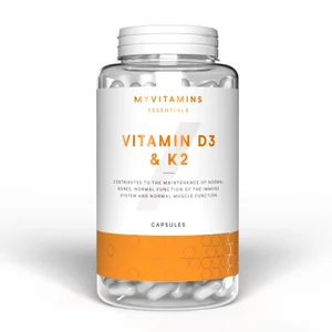 Vitamín D3 a K2 v kapsulách - Amount 30CAPSULES, 30servings