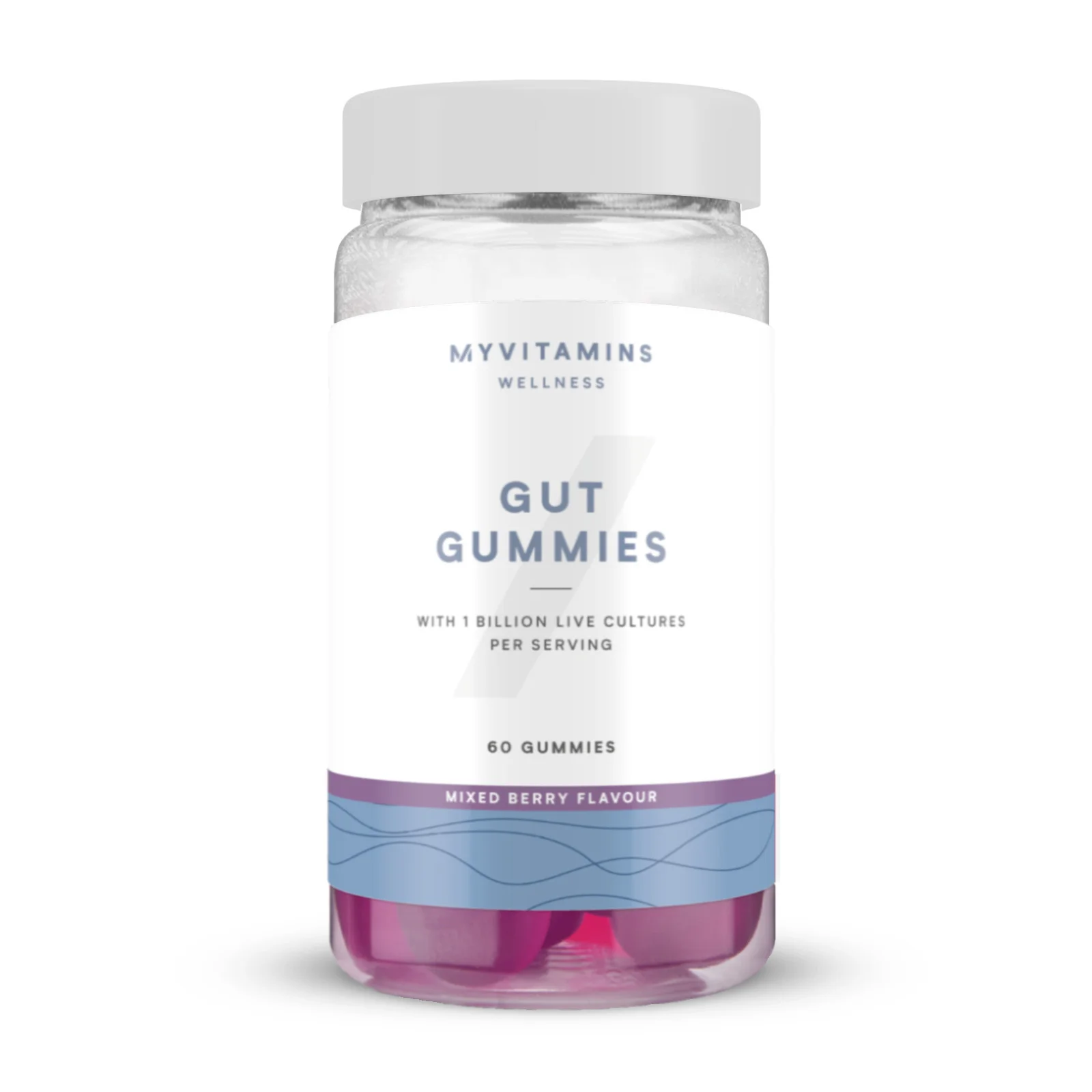 Tráviace Cukríky - 60gummies - Miešané Brusnice Obrázok 1