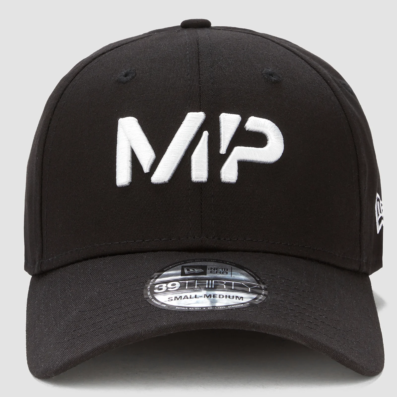 MP New Era 39THIRTY Baseball Cap - čierna/biela - S-M Obrázok 1