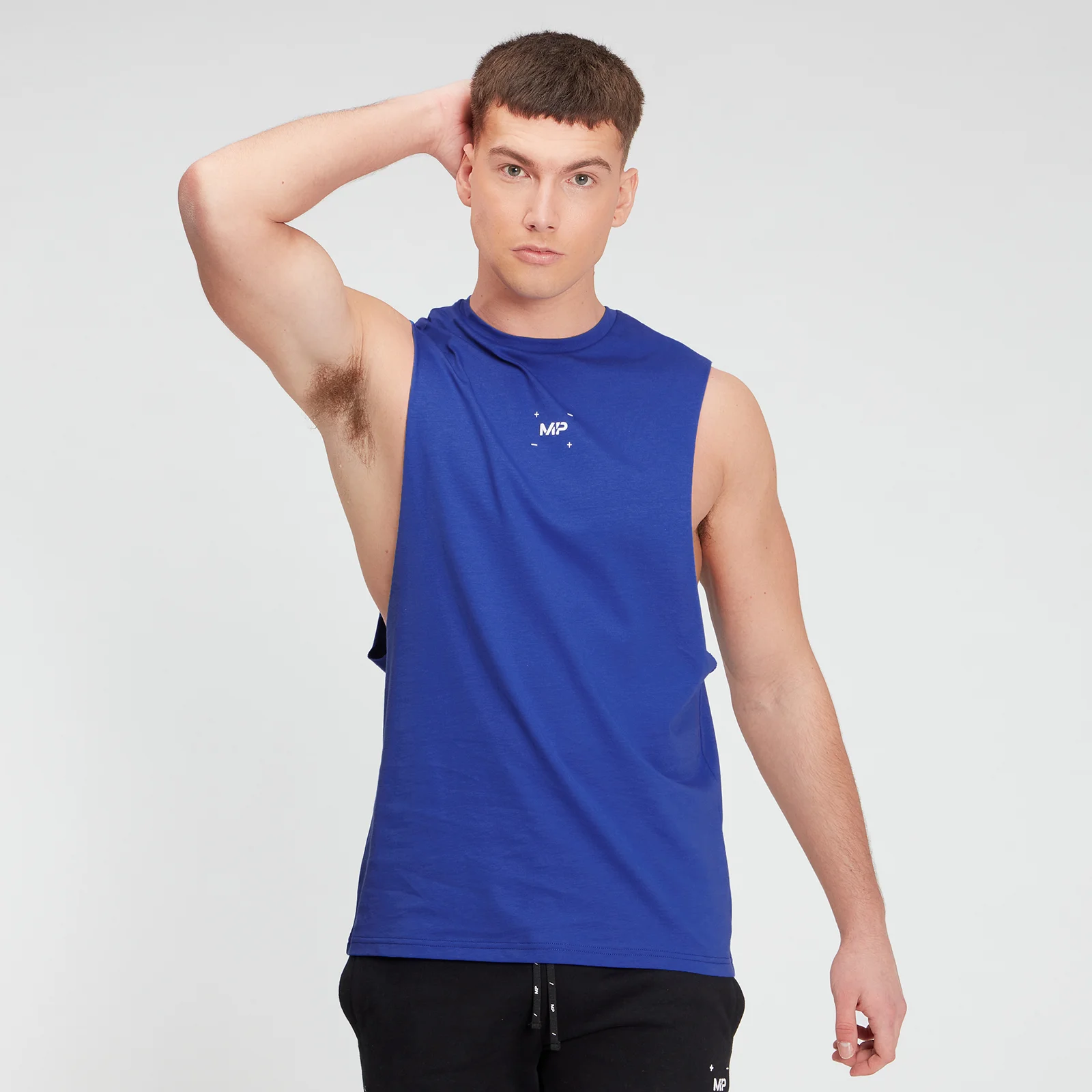MP Men's Central Graphic Tank - Cobalt - XXS Obrázok 1