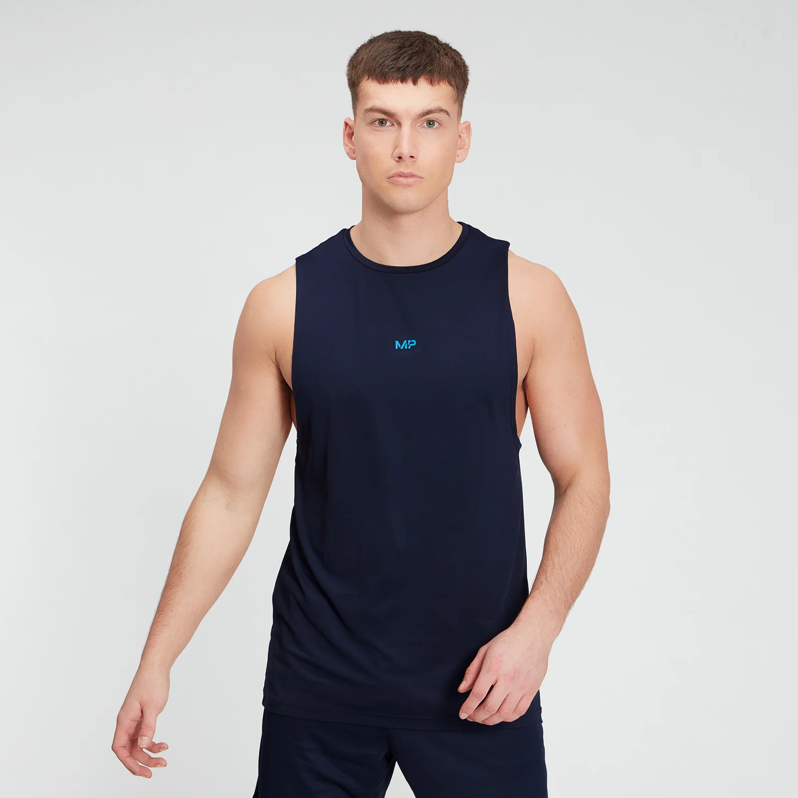 MP Men's Graphic Training Tank - Navy - XXS Obrázok 1