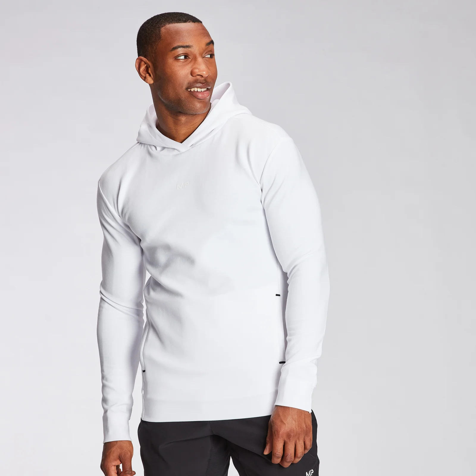 MP Men's Engage Hoodie - White - XXS Obrázok 1
