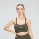Dámska podprsenka MP Central Graphic Bra - Dark Olive