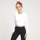 Dámsky Shape Seamless Dlhý Crop Top - Biely