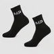 Dámske ponožky MP Essentials Crew (2 balenia) Black