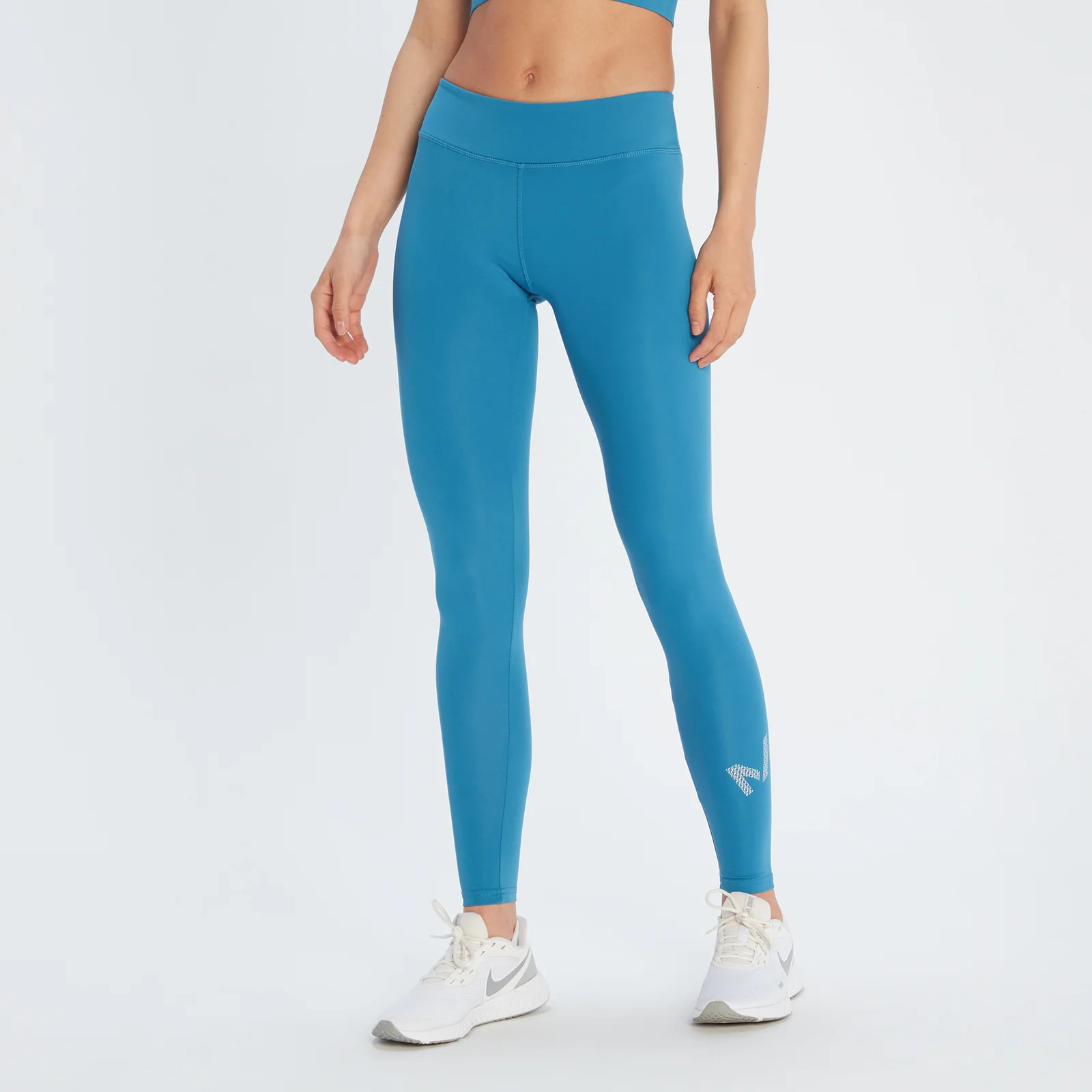 MP Women's Printed Training Leggings - Pilot Blue - XXS Obrázok 1