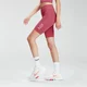 Dámske cyklistické šortky MP Fade Graphic Training - Berry Pink