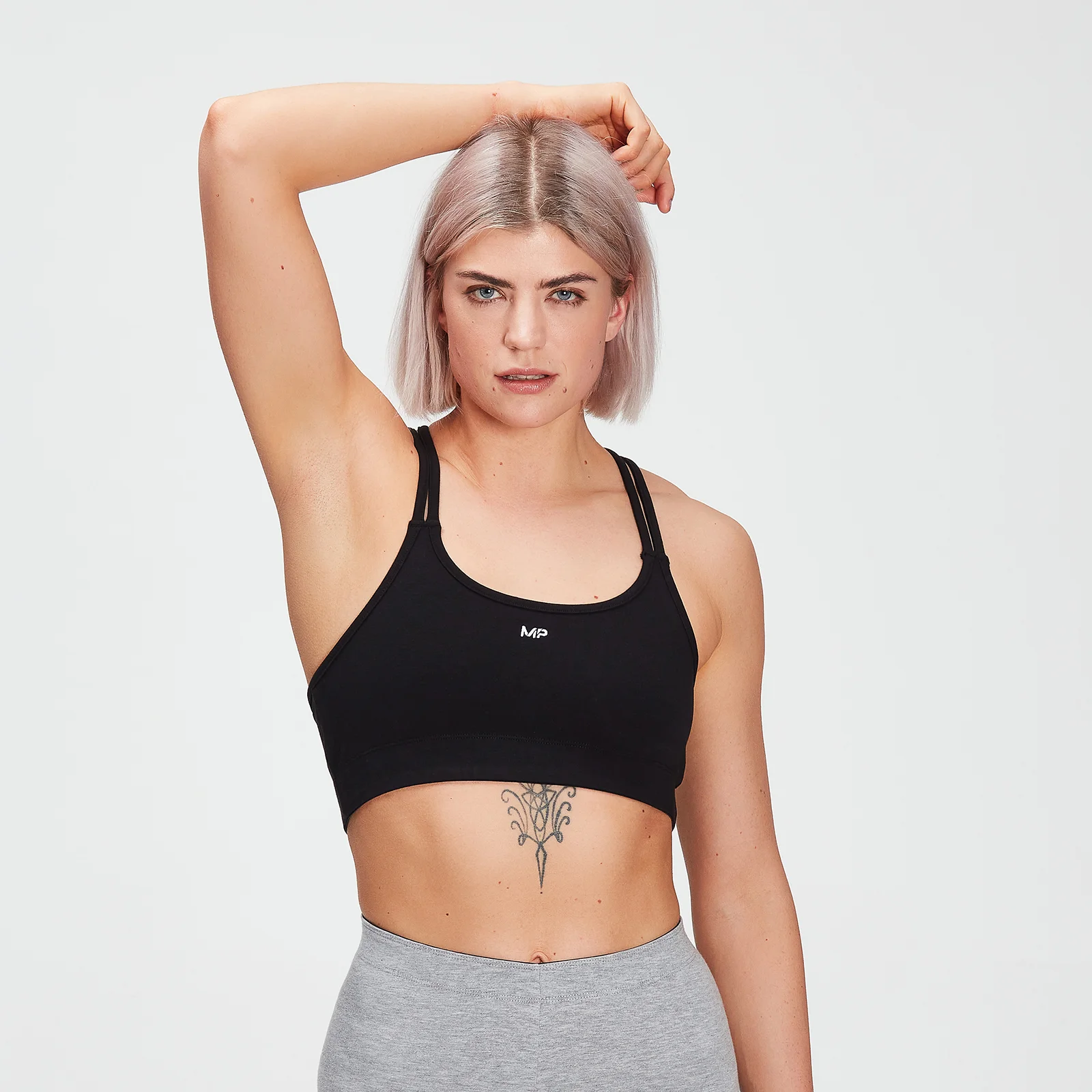 MP Women's Training Sports Bra - Black - XXS Obrázok 1