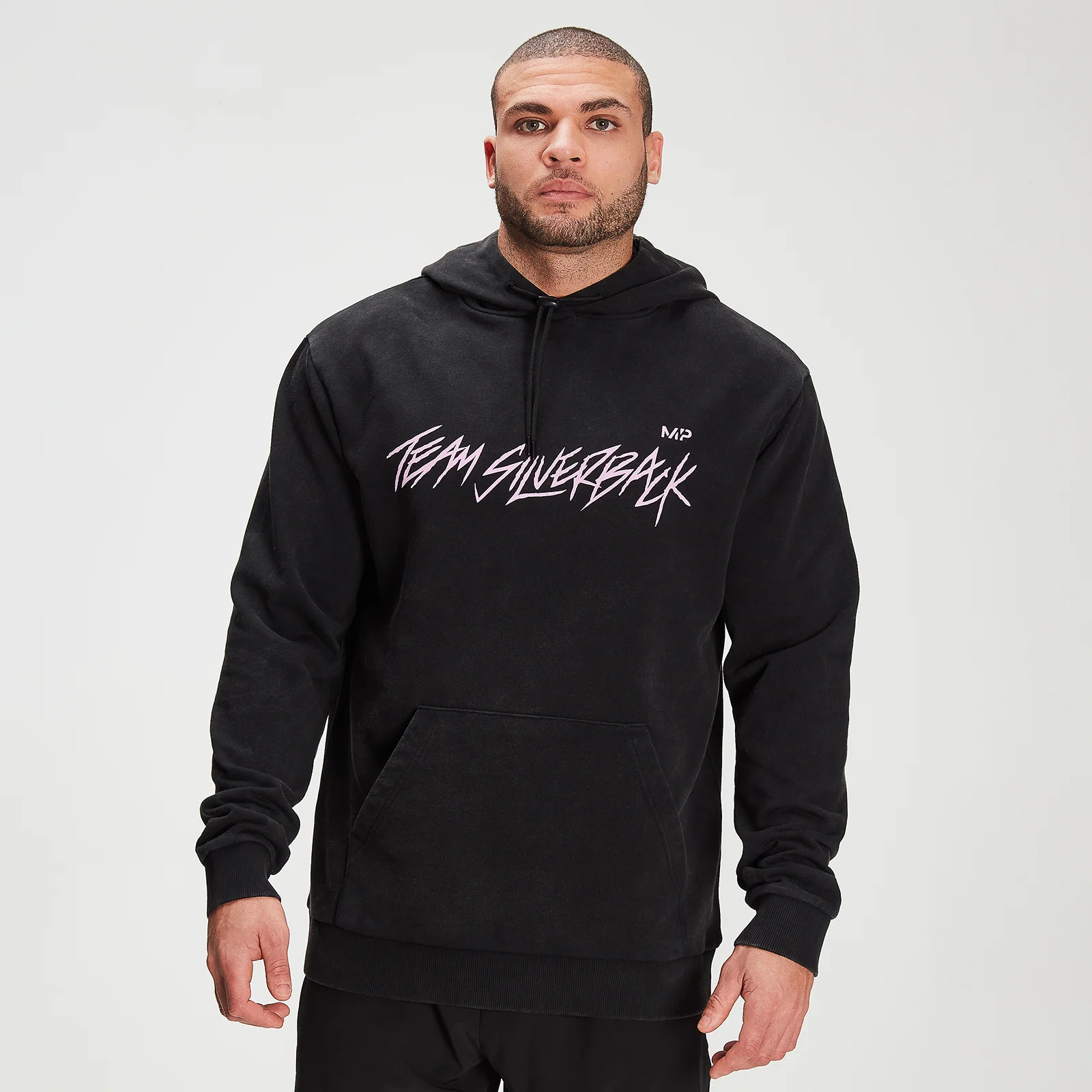 MP X Zack George Men's Washed Hoodie - Black - XXS Obrázok 1