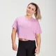 MP X Zack George Women's Washed Crop T-Shirt - Pink Lavender