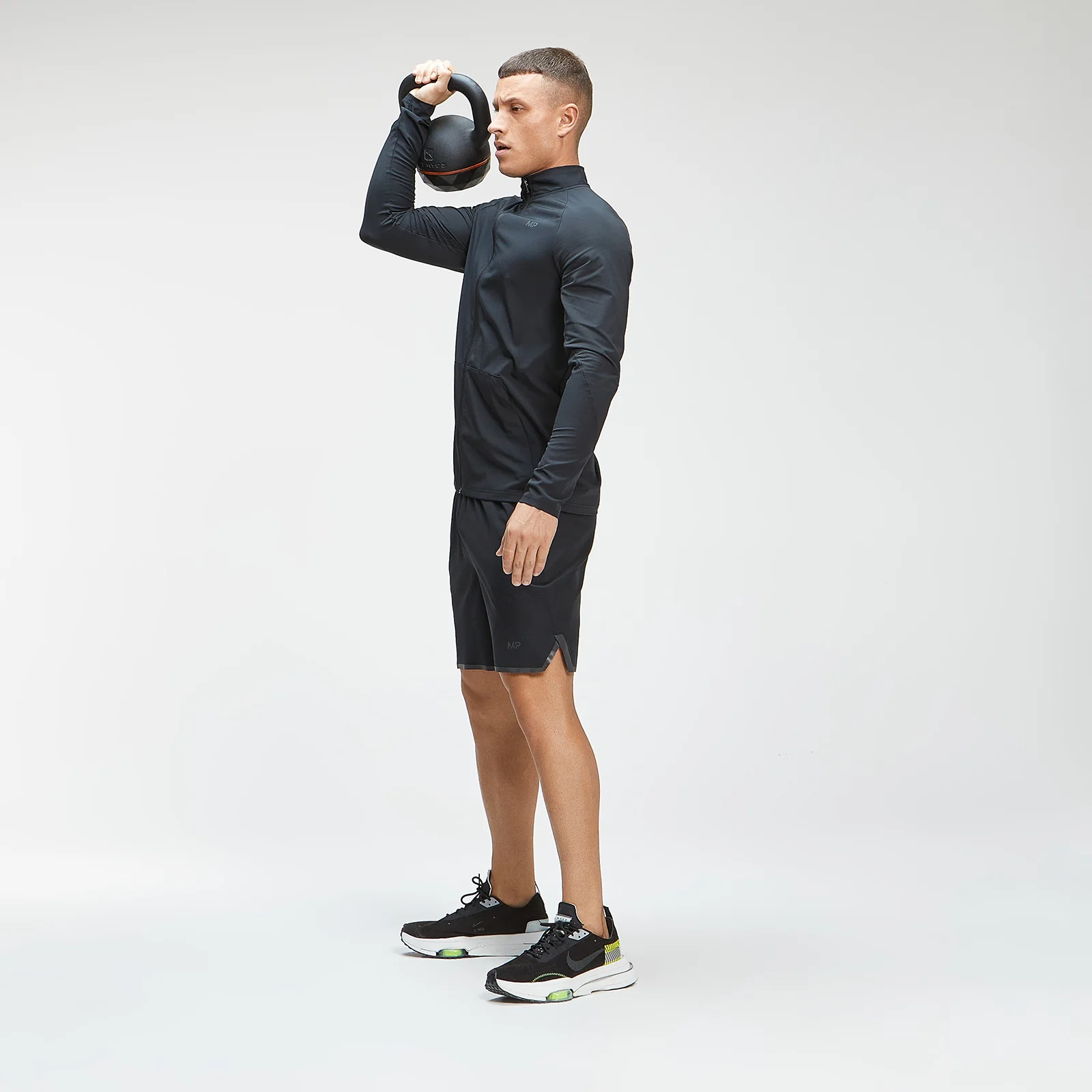 Pánske kraťasy MP Tempo – čierne - XXS Obrázok 1