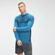 MP Pánske tričko s dlhým rukávom Essential Seamless - Bright Blue Marl