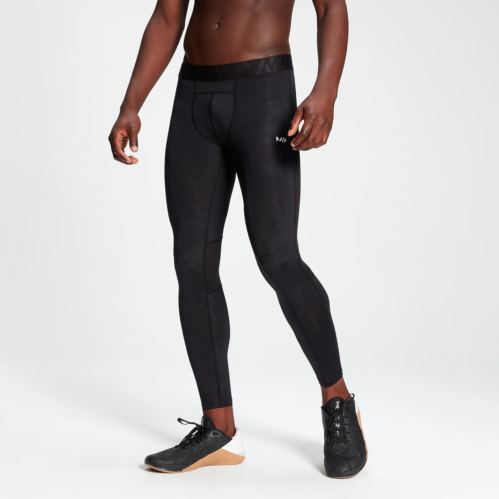 MP Men's Engage Baselayer Leggings - Black - XXS Obrázok 1