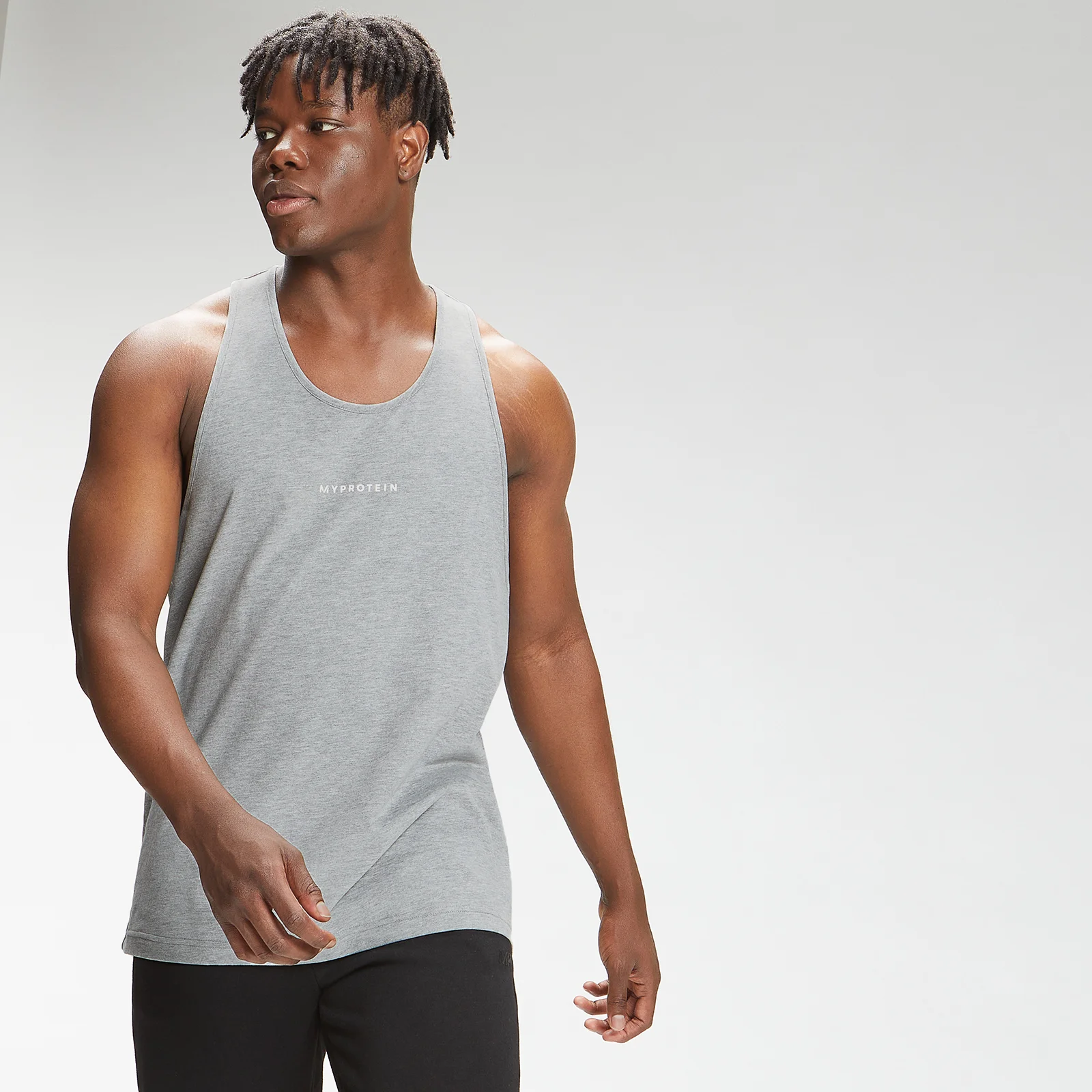 Pánska vesta MP Original Stringer - Classic Grey Marl - XXS Obrázok 1