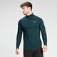 MP Men's Performance 1/4 Zip Top - Deep Teal Marl