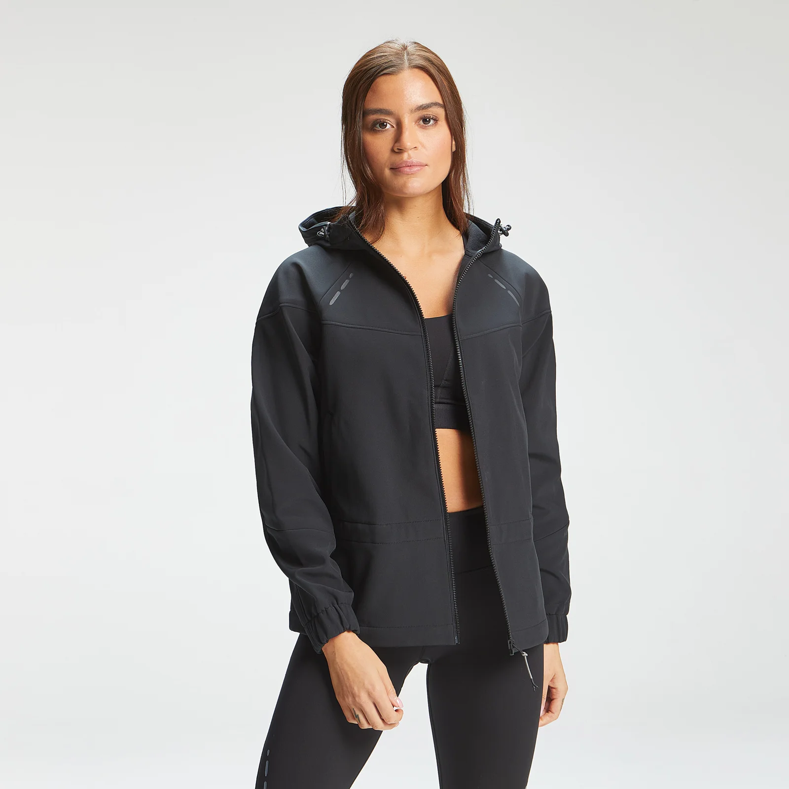 MP Women's Power Ultra Soft Shell Jacket - Black - XXS Obrázok 1