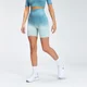 Dámske cyklistické šortky MP Velocity Seamless - Ocean Blue
