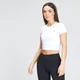 Dámsky Shape Seamless Crop Top - Biely