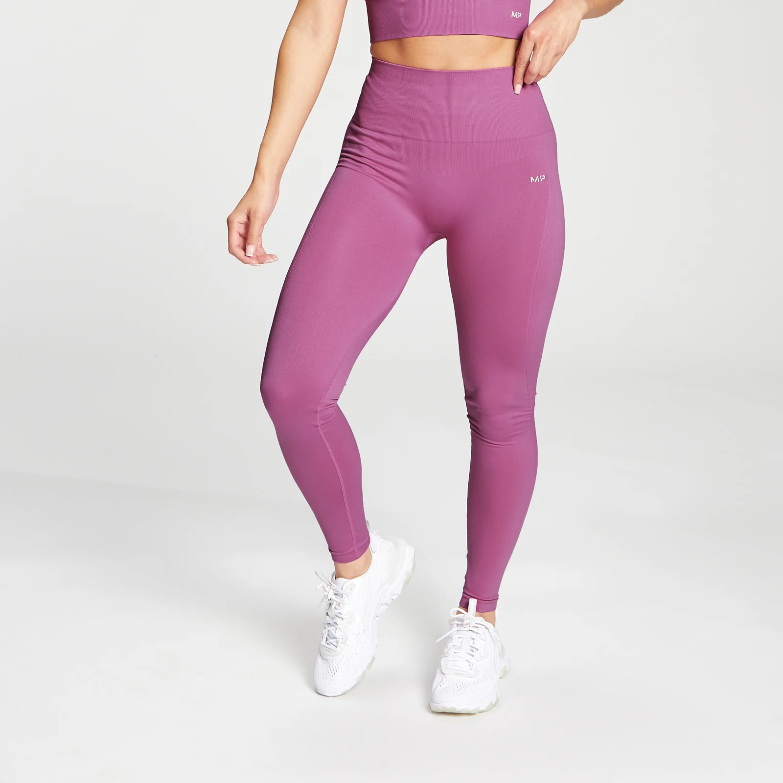 Dámske Shape Seamless Legíny - Fialové - XXS Obrázok 1