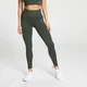 Dámske Shape Seamless 7/8 Legíny - Zelené