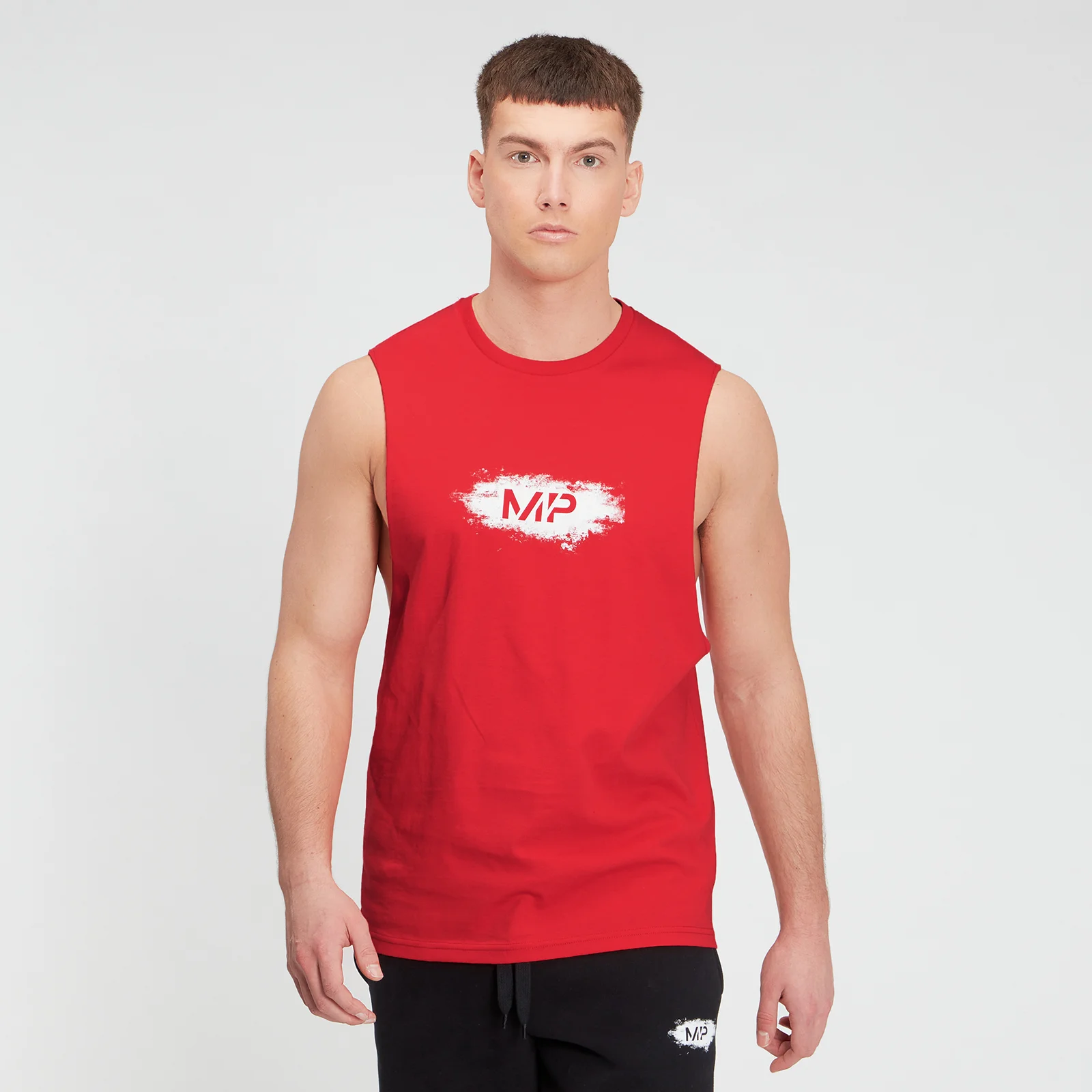 MP Men's Chalk Graphic Tank Top - Danger - XXS Obrázok 1