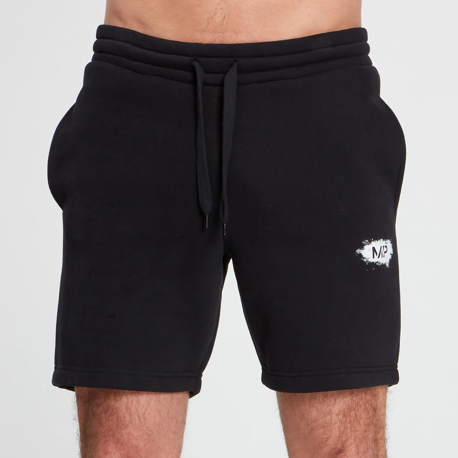 MP Men's Chalk Graphic Shorts - Black - XXS Obrázok 1