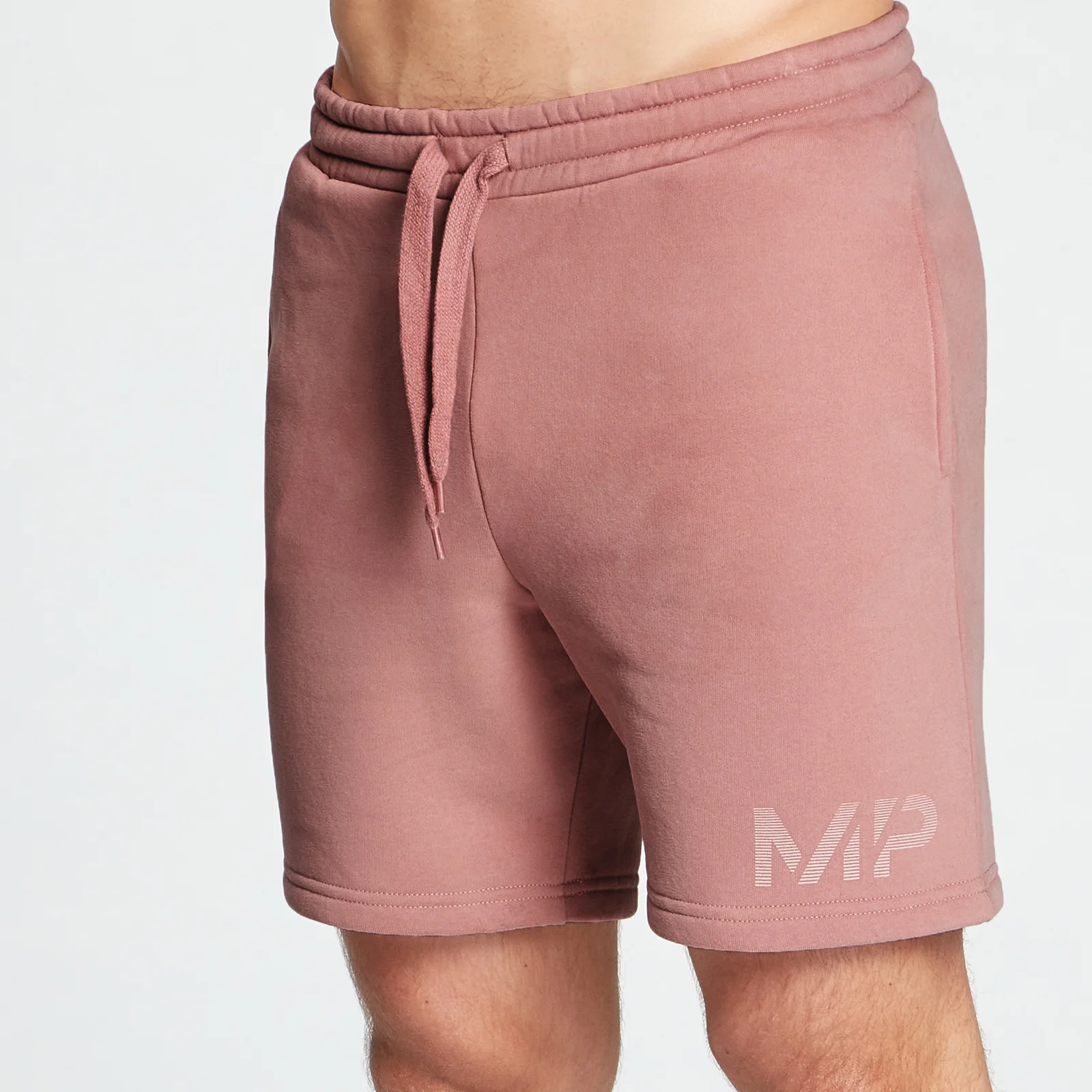 MP Men's Gradient Line Graphic Shorts - Washed Pink - XXS Obrázok 1